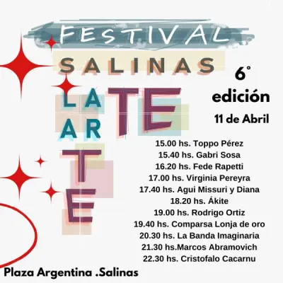 6to Festival Salinas Late Arte